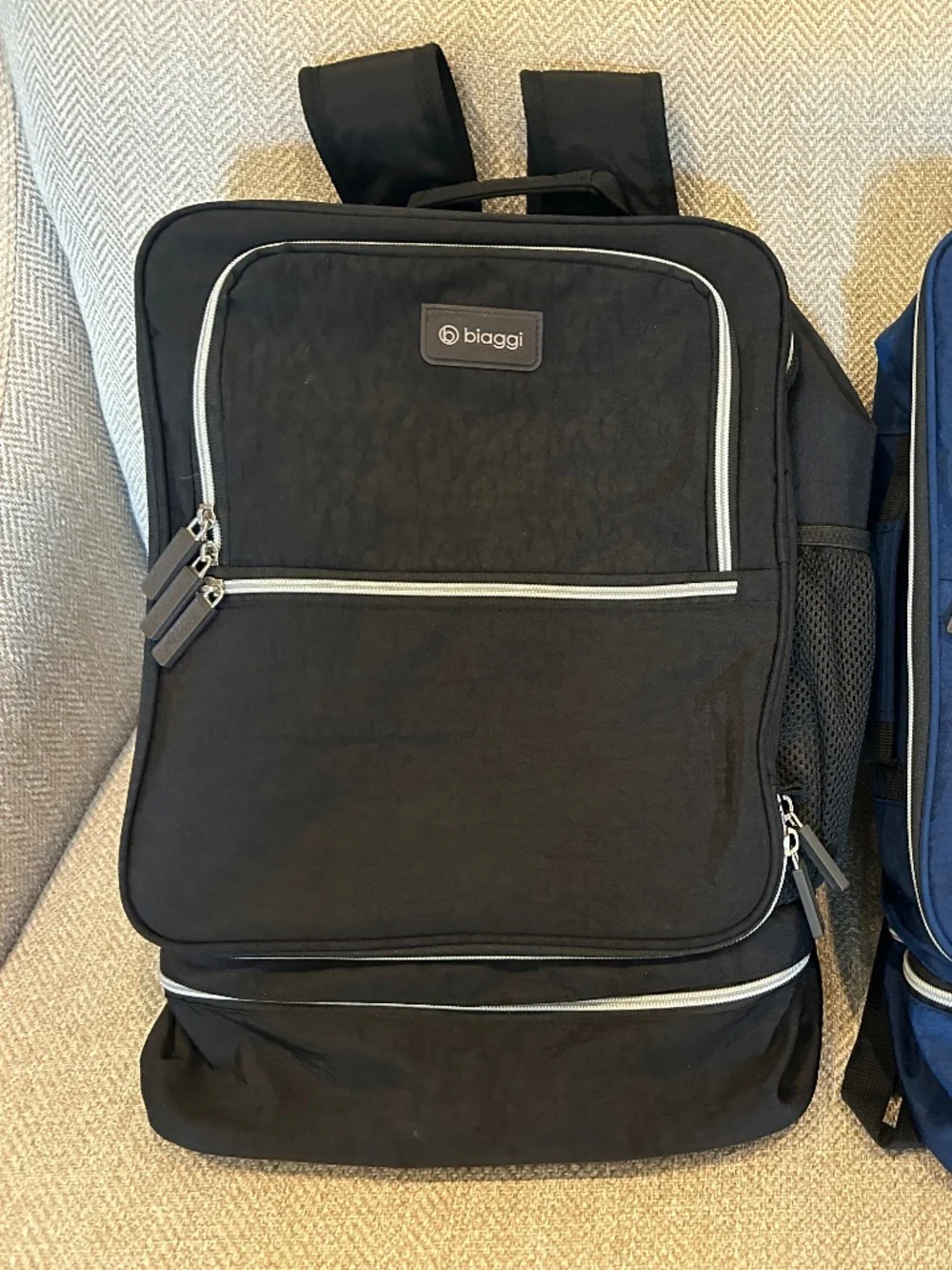 Biaggi Carry Cube Backpack - BLACK, Unisex